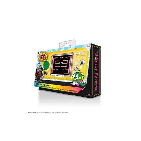 Console rétrogaming 3 Jeux en 1 Just For Games Pocket Player Bubble Bobble