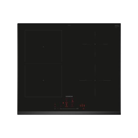 Siemens iQ500 ED651HSB1E plaque Noir Intégré 60 cm Plaque avec zone à induction 4 zone(s)