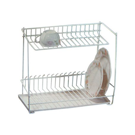 METALTEX Egouttoir 2 niv. LAGON + plateau BLANC (EM.049) METALTEX - 32424414080