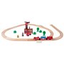 Eichhorn Train Track with Bridge Playset