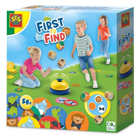 SES Creative First to find - Cherche sonne et collectionne les cartes