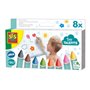 SES Creative Tiny Talents Crayons de couleur pour le bain - 8 Couleurs