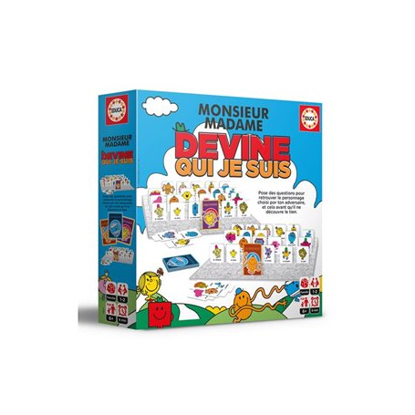 Jeu dambiance Educa Devine qui je suis Monsieur Madame