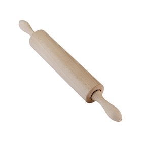 METALTEX Rouleau à pâte + poignées amovibles hêtre Ø 5