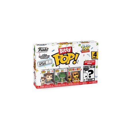 Pack 4 Figurines Funko Bitty Pop Toy Story Woody