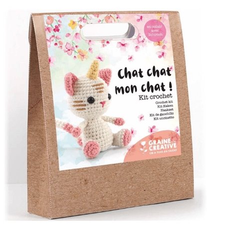 Kit Crochet theme Chat Licorne