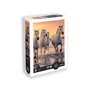 Puzzle 500 pièces xl - chevaux en camargue