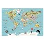 Carte du monde magnetique vilac
