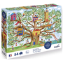 puzzle 54 pieces le cabane dans les arbres