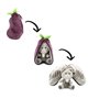 Flipetz - Velvet l'éléphant/aubergine
