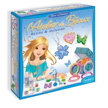 Atelier de bijoux - Resine et inclusion