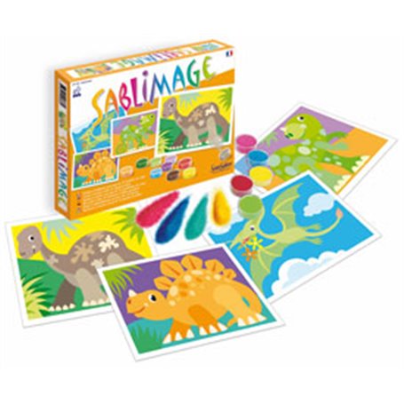 Sablimage Dinosaures Tableaux de sable