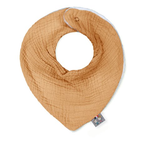 Bavoir Bandana - Jeanne - Camel