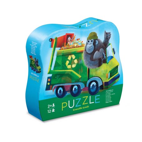 Mini puzzle Go le Gorille - 12 pcs