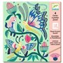 Carte a gratter pastel Le jardin fabuleux