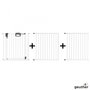Barrière de porte à pression Easylock Plus métal  224