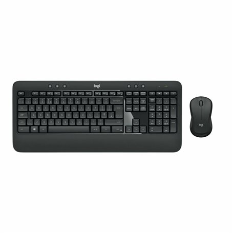 Logitech Advanced MK540 clavier Souris incluse USB QWERTZ Allemand Noir