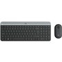 Logitech MK470 clavier Souris incluse Universel RF sans fil QWERTZ Allemand Graphite