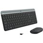 Logitech MK470 clavier Souris incluse Universel RF sans fil QWERTZ Allemand Graphite