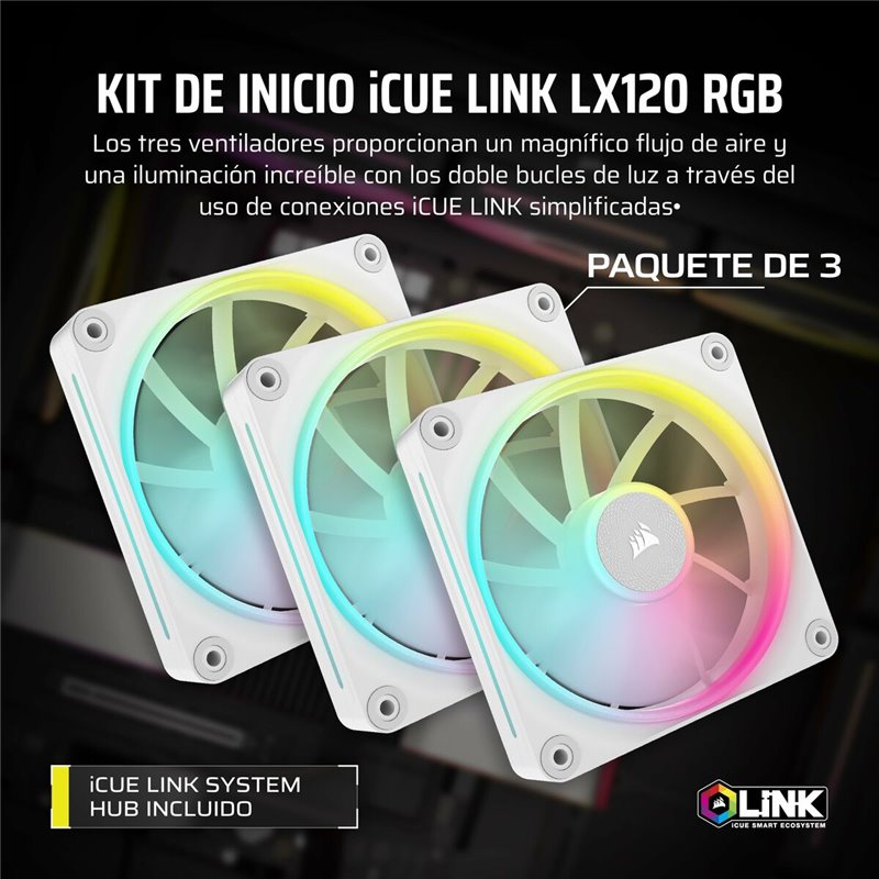 Image secondaire de Kit de Réfrigération Corsair LINK LX120