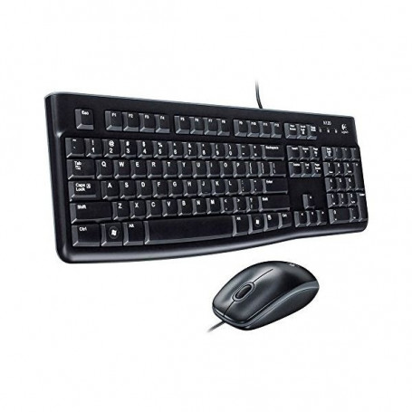 Clavier et Souris Optique Logitech 920-002550 1000 dpi USB Noir 41,99 €