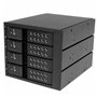 StarTech.com Rack amovible / Backplane sans tiroir pour 4x HDD SAS II/SATA III 6Gb/s de 3