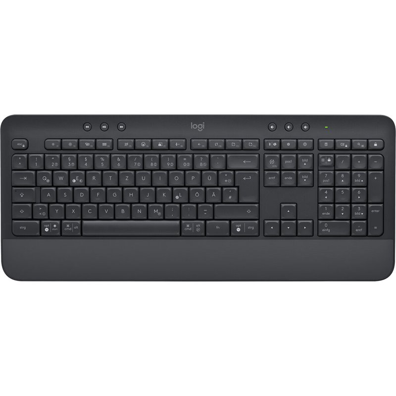 Logitech Signature K650 clavier Bureau Bluetooth QWERTZ Allemand Graphite