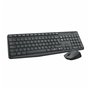 Logitech MK235 clavier Souris incluse Universel USB QWERTY Italien Gris