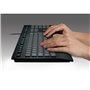 Logitech K280E Pro f/ Business clavier Bureau USB QWERTY US International Noir