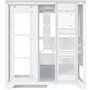 Boîtier PC - XIGMATEK - Endorphin ULTRA Arctic (Blanc) - Moyen tour - Format ATX - Sans alimentation