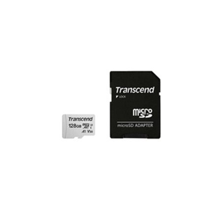 Transcend TS128GUSD300S-A mémoire flash 128 Go MicroSDXC NAND Classe 10