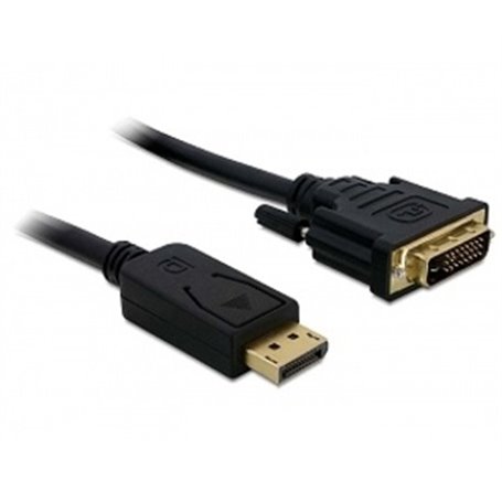 DeLOCK Displayport  DVI 24+1 m/m 3m DVI-D Noir