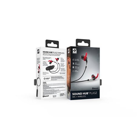 IFROGZ Earbud-Sound Hub Plugz-FG-Black/White