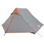 vidaXL Tente de camping 2 personnes gris imperméable