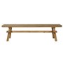 Banquette Home ESPRIT Marron Bois de pin 180 x 35 x 47 cm