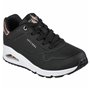 Chaussures de sport pour femme Skechers Uno - Golden Air  Noir
