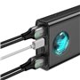 Power Bank Baseus AMBILIGHT Blanc Noir 30000 mAh
