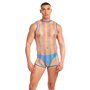 Ensemble de Lingerie Rainbow Party Multicouleur S/M