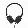 Casque filaire noir avec micro c ble 1.20m arceau rglable 24,92 €