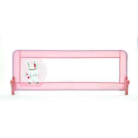 Rail de lit 2 en 1 rose de lapin