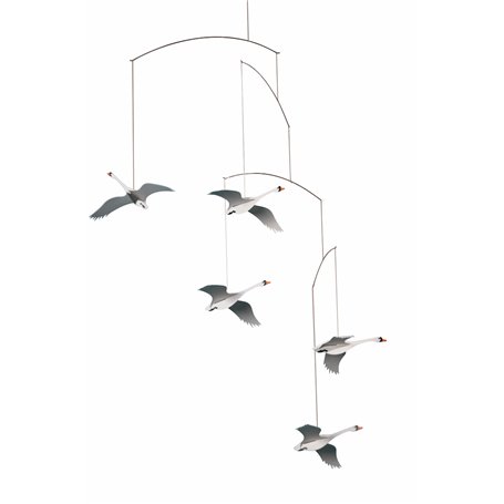 Flensted Mobiles Scandinavian Swans