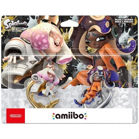 Figurine Amiibo - Perle & Coralie: Set de la Tour de l'Ordre  Collection Splatoon