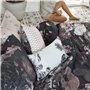 Housse de Couette HappyFriday Onyx Multicouleur 180 x 220 cm