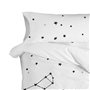 Taie d'oreiller HappyFriday Blanc Constellation Multicouleur 45 x 125 cm