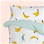 Taie d'oreiller HappyFriday Aware Sweet banana Multicouleur 45 x 125 cm