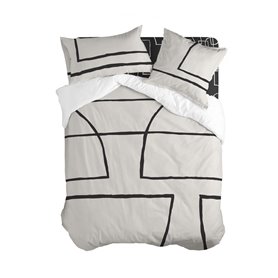 Housse de Couette HappyFriday Blanc Serenity  Multicouleur 240 x 220 cm