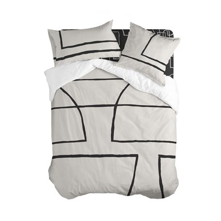 Housse de Couette HappyFriday Blanc Serenity  Multicouleur 240 x 220 cm