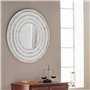Miroir mural Alexandra House Living Blanc Bois d'épicéa Bois MDF 2 x 40 x 80 cm