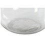 Vase Home ESPRIT Transparent Cristal recyclé 31 x 31 x 43 cm