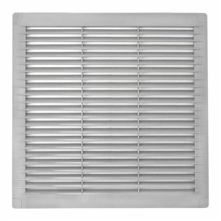 Grille de ventilation EDM 87707 Gris 25 x 25 x 0